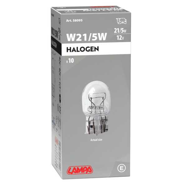 L5809.5_2 W21/5W (T20) 12V 21/5W W3x16q (ΚΑΡΦΩΤΟ ΑΚΑΛΥΚΟ) STANDARD LINE ΑΛΟΓΟΝΟΥ ΣΕ ΚΟΥΤΙ 10ΤΕΜ - Image 2