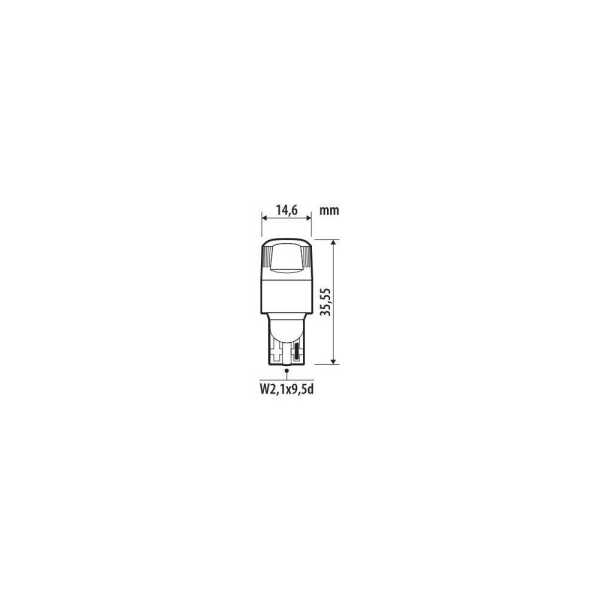 L5853.1_2 T15 12V W2,1x9,5d 590/360lm 6.500K ΔΙΠΛΗΣ ΠΟΛΙΚΟΤΗΤΑΣ LED CAN-BUS ULTRA-LUMEN SERIES 2ΤΕΜ - Image 2