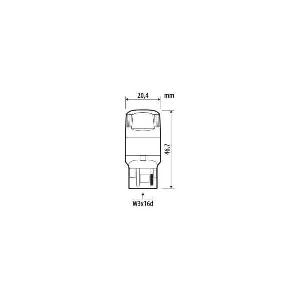 L5853.2_2 W21W (T20) 12V W3x16d 680/400lm 6.500K ΔΙΠΛΗΣ ΠΟΛΙΚΟΤΗΤΑΣ LED CAN-BUS ULTRA-LUMEN SERIES 2ΤΕΜ. - Image 2