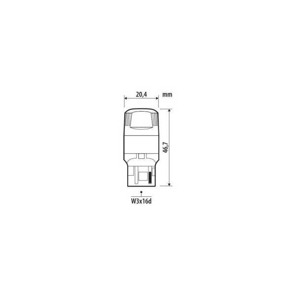L5853.3_2 W21W (T20) 12V W3x16d 570/290lm ΠΟΡΤΟΚΑΛΙ ΦΩΣ LED CAN-BUS ULTRA-LUMEN SERIES 2ΤΕΜ. - Image 2