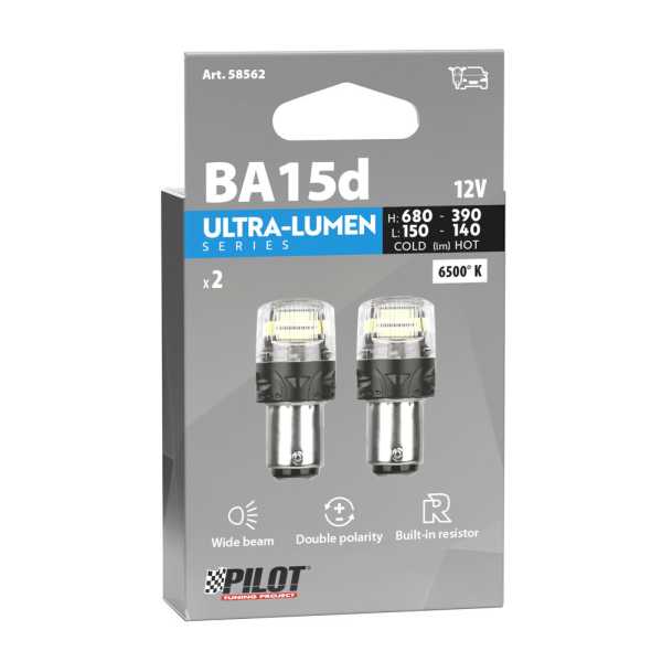 L5856.2_3 R5W 12V BA15d 680/150lm+390/140lm 6.500K ΔΙΠΛΗΣ ΠΟΛΙΚΟΤΗΤΑΣ LED CAN-BUS ULTRA-LUMEN SERIES 2ΤΕΜ. - Image 3