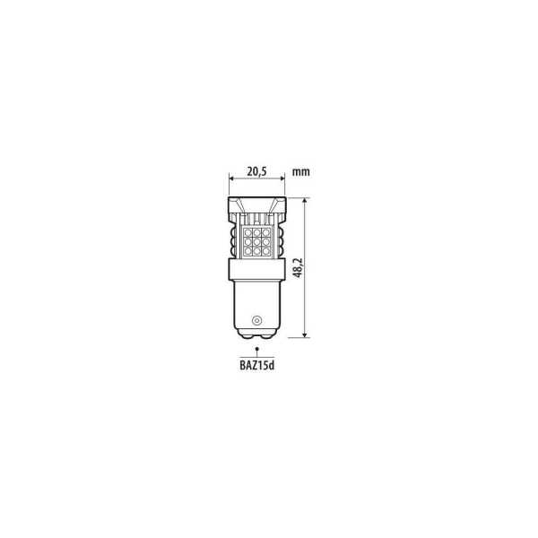 L5857.3_2 P21/4W 12/24V BAZ15d 3480/800+2730/760lm 6.500K ΔΙΠΛΗΣ ΠΟΛΙΚΟΤΗΤΑΣ LED CAN-BUS PRO-USER SERIES 1ΤΕΜ. - Image 2