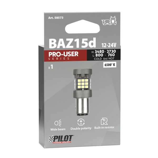 L5857.3_3 P21/4W 12/24V BAZ15d 3480/800+2730/760lm 6.500K ΔΙΠΛΗΣ ΠΟΛΙΚΟΤΗΤΑΣ LED CAN-BUS PRO-USER SERIES 1ΤΕΜ. - Image 3
