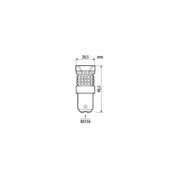 L5857.4_2 R5W 12/24V BA15d 3480/800lm+2730/760lm 6.500K ΔΙΠΛΗΣ ΠΟΛΙΚΟΤΗΤΑΣ LED CAN-BUS PRO-USER SERIES 1ΤΕΜ. - Image 2