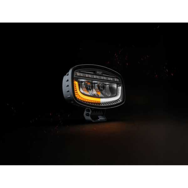 L7237.5_7 ΠΡΟΒΟΛΕΑΣ ΜΕ ΠΟΡΤΟΚΑΛΙ LED ΦΛΑΣ GLARE OVAL-PRO DEMON LINE 10>30V 51 LED 60W 3500lm 247x175x93mm LAMPA - 1 ΤΕΜ. - Image 7
