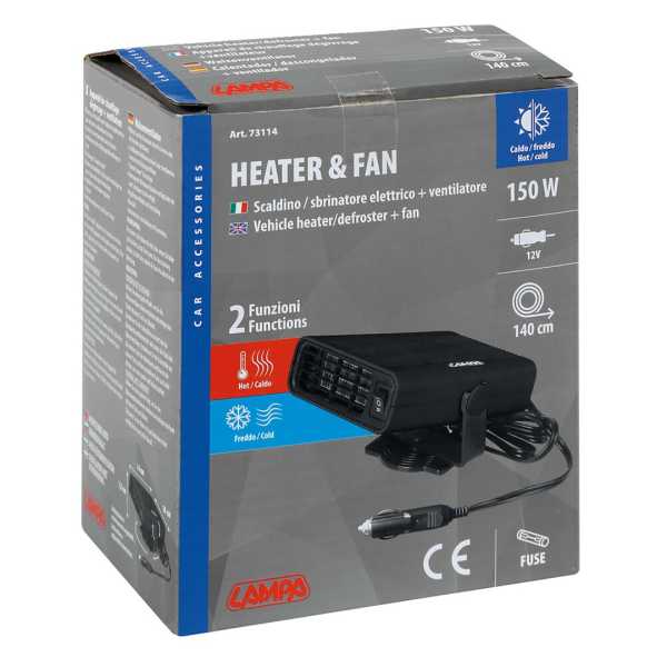 L73114-4 ΑΕΡΟΘΕΡΜΟ /ΑΝΕΜΙΣΤΗΡΑΣ 12V/150w ΓΙΑ ΨΥΧΡΟ/ΘΕΡΜΟ ΑΕΡΑ ΚΕΡΑΜΙΚΗΣ ΘΕΡΜΑΝΣΗΣ  ΜΕ ΚΑΛΩΔΙΟ 140cm 140x100x78 - Image 4