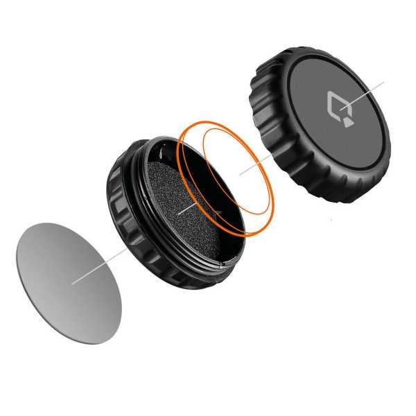 L9195.3_2 ΘΗΚΗ ΓΙΑ ΑΣΥΡΜΑΤΗ ΣΥΣΚΕΥΗ ΕΝΤΟΠΙΣΜΟΥ ΜΑΓΝΗΤΙΚΗ OPTITAG/AIRTAG (9181.6-LM) OPTILINE - Image 2