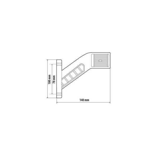 L9699.5_4 ΦΩΣ ΟΓΚΟΥ 12/24V ALPHA FLEX 12 ΜΕ 6 LED ΤΡΙΠΛΗΣ ΕΣΤΙΑΣΗΣ ΣΙΛΙΚΟΝΗΣ R148-R10 100x140mm ΔΕΞΙ 1ΤΕΜ. - Image 4