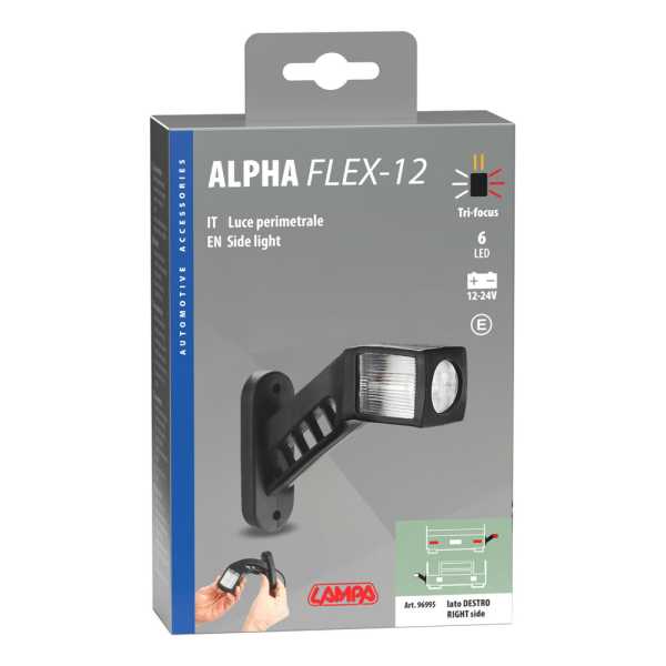 L9699.5_5 ΦΩΣ ΟΓΚΟΥ 12/24V ALPHA FLEX 12 ΜΕ 6 LED ΤΡΙΠΛΗΣ ΕΣΤΙΑΣΗΣ ΣΙΛΙΚΟΝΗΣ R148-R10 100x140mm ΔΕΞΙ 1ΤΕΜ. - Image 5
