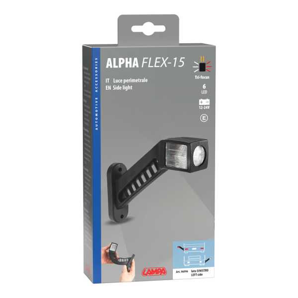 L9699.6_5 ΦΩΣ ΟΓΚΟΥ 12/24V ALPHA FLEX 15 ΜΕ 6 LED ΤΡΙΠΛΗΣ ΕΣΤΙΑΣΗΣ ΣΙΛΙΚΟΝΗΣ R148-R10 100x178mm ΑΡΙΣΤΕΡΟ 1ΤΕΜ. - Image 5