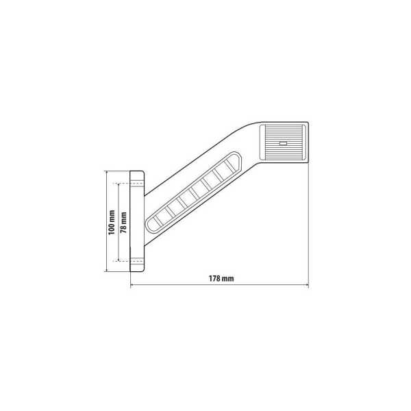 L9699.7_4 ΦΩΣ ΟΓΚΟΥ 12/24V ALPHA FLEX 15 ΜΕ 6 LED ΤΡΙΠΛΗΣ ΕΣΤΙΑΣΗΣ ΣΙΛΙΚΟΝΗΣ R148-R10 100x178mm ΔΕΞΙ 1ΤΕΜ. - Image 4