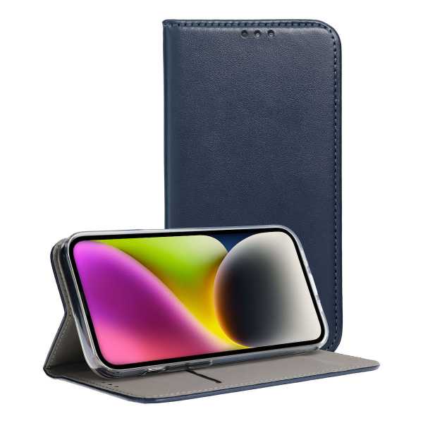 TechWave-Smart-Leather-case-for-Motorola-Moto-G53-navy-blue-1-1 TechWave Smart Leather case for Motorola Moto G35 navy blue - Image 2