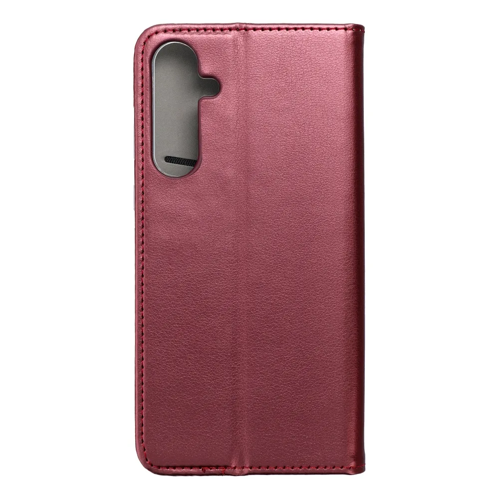 TechWave-Smart-Leather-case-for-Samsung-Galaxy-S25-FE-burgundy-2 TechWave Smart Leather case for Samsung Galaxy S25 FE burgundy - Image 2