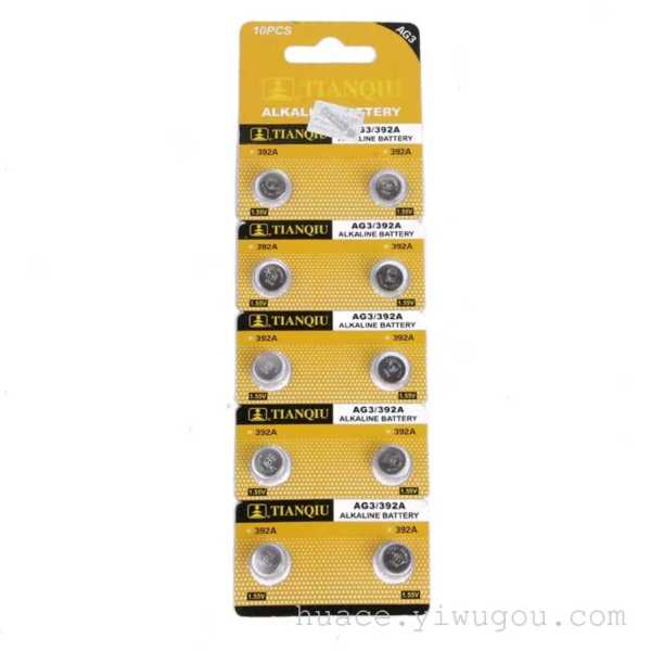 df883d7105f8ac560931830e66342f14 Αλκαλικές μπαταρίες - AG3 - LR41H/392A - 1.55V - 10pcs - 681033 - Image 2