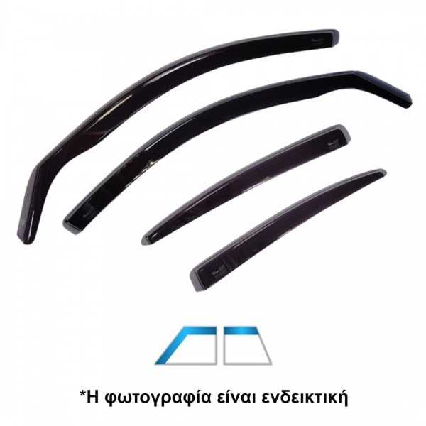 ΑΝΕΜ.SET10123_3 ΑΝΕΜΟΘΡΑΥΣΤΕΣ ΓΙΑ ALFA ROMEO JUNIOR 5D 2024+ SET ΑΠΟ ΕΥΚΑΜΠΤΟ ΦΙΜΕ ΠΛΑΣΤΙΚΟ HEKO - 4 ΤΕΜ. - Image 3