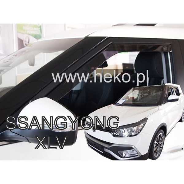 ΑΝΕΜ28912-2 ΑΝΕΜΟΘΡΑΥΣΤΕΣ ΓΙΑ SSANGYONG TIVOLI / XLV 5D 2015+ ΖΕΥΓΑΡΙ ΑΠΟ ΕΥΚΑΜΠΤΟ ΦΙΜΕ ΠΛΑΣΤΙΚΟ HEKO - 2 ΤΕΜ. - Image 2
